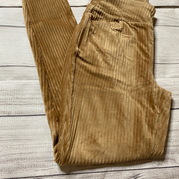 Tan knit cord leggings from denim&co nwot - Picture 3 of 7